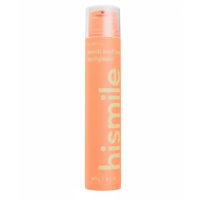Зубна паста Hismile Peach Iced Tea, смак персикового чаю, 60 г