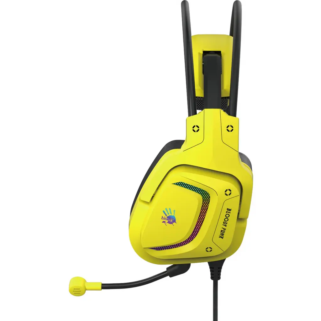 Навушники A4Tech Bloody G575 Punk Yellow - фото 4