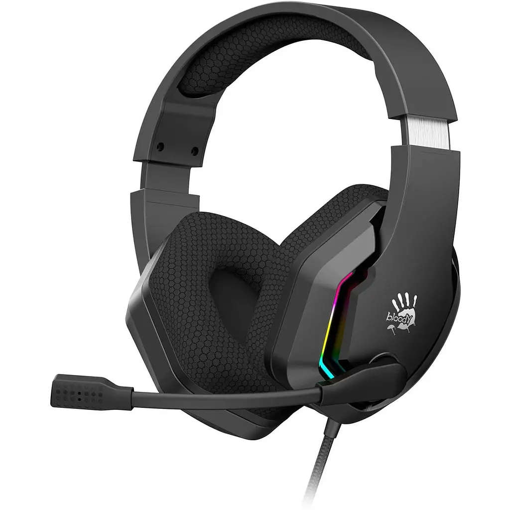 Ігрова гарнітура Bloody A4Tech G260p USB Black (G260p (Black)) - фото 3