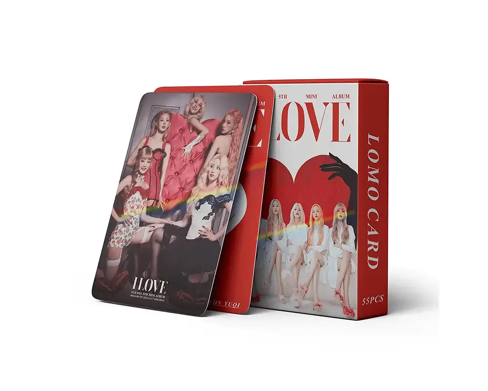 Ломо Карти Lomo Card China (G)I-DLE Джи-Айдл голографічні LС C GDL 05