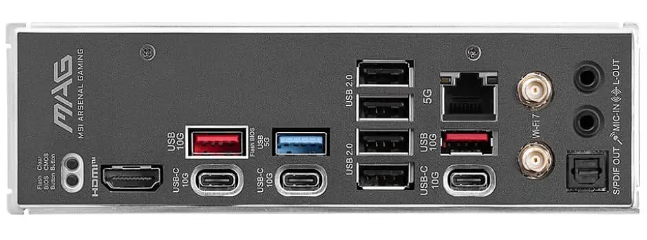 Материнська плата MSI MAG B850 TOMAHAWK MAX WIFI (MAG B850 TOMAHAWK MAX WIFI) (Socket AM5, AMD B850, ATX) - фото 4