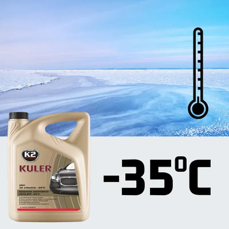 Антифриз K2 KULER -35C 5л RED (T205C) - фото 4