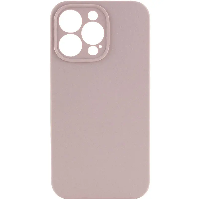 Чохол Silk Full Camera Protective (AA) NO LOGO для Apple iPhone 13 Pro (6.1") Сірий / Lavender
