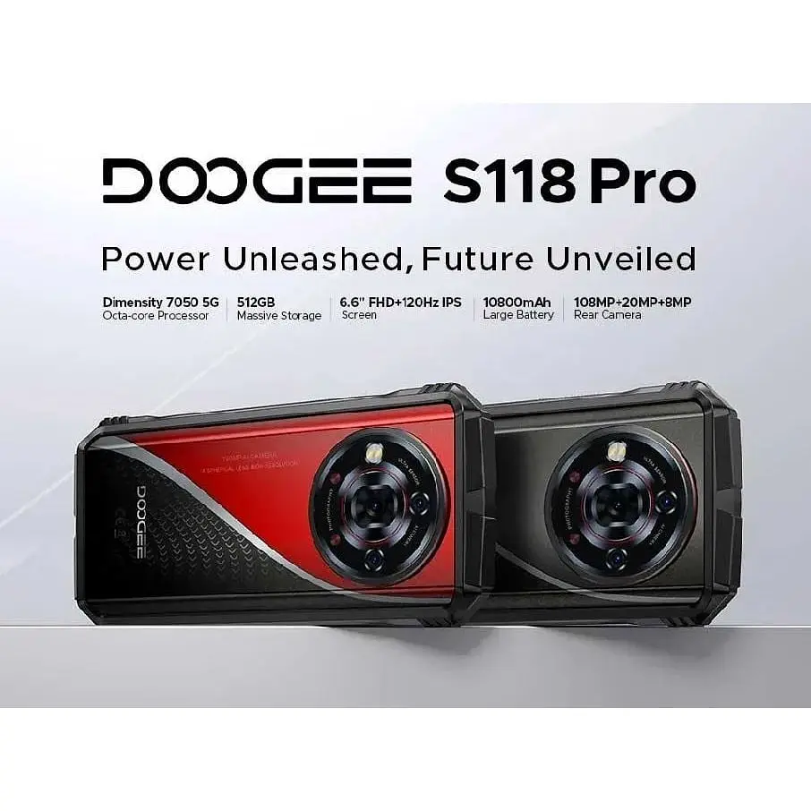 Смартфон Doogee S118 Pro 8/512Gb Lunar Silver - фото 6