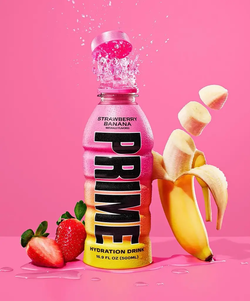 Напій Prime Hydration Strawberry Banana 500 мл - фото 4