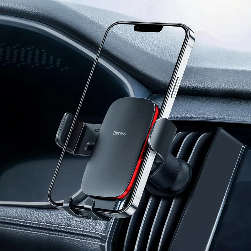 Автоутримувач Metal Age 2 Gravity Car Mount (Air Outlet Version) (SUJS00001) Black Baseus teh0029295 - фото 5