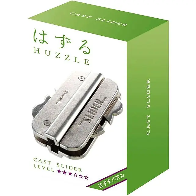 Головоломка з металу Huzzle Slider (Слайдер) 3 зірки 515042 - фото 4