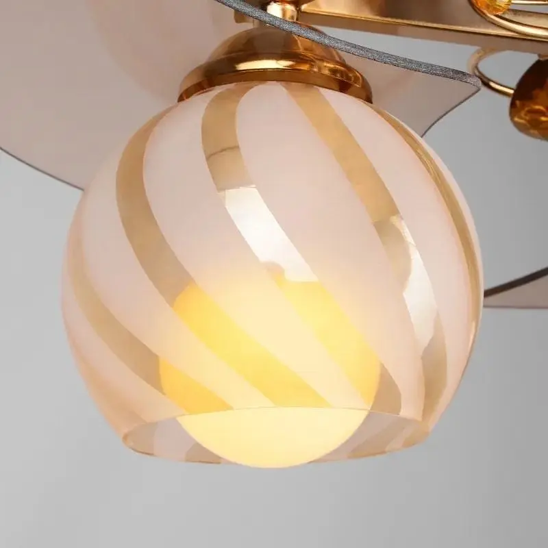 Люстра потолочная Brille для кухни E14 40W G (LK-345C/3) - фото 2