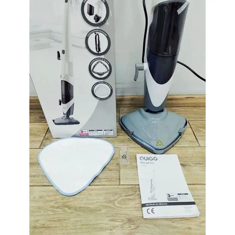 Парова швабра Quigg GT-STM-02 на 600 мл 2 режими подачі пари 1300 Вт довжина кабелю 8 м - фото 5