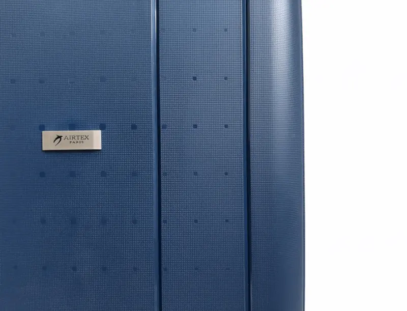 Валіза з поліпропілену Гігант (XL) Airtex 226 108л 75x54x31см Синій (Blue) - фото 4