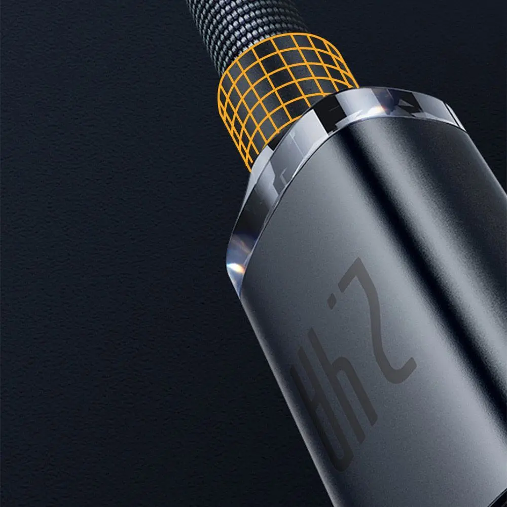 Кабель Baseus Crystal Shine Series USB to Lightning 2m Black (CAJY000101) [92815] - фото 6