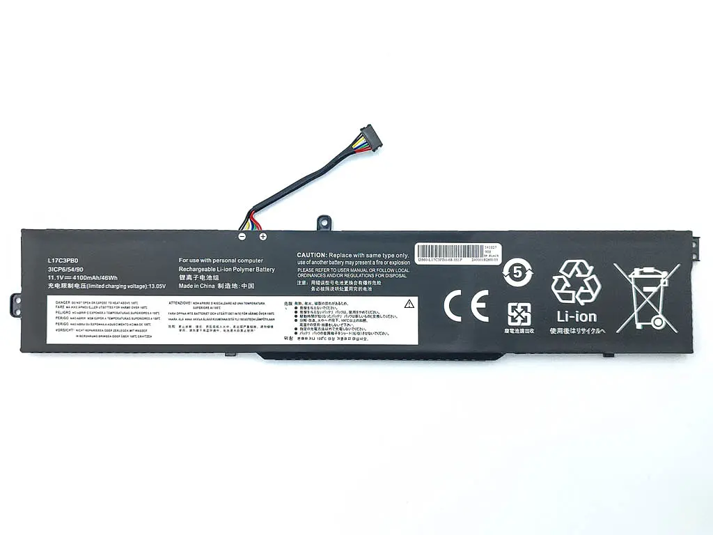 Акумулятор L17C3PB0 для Lenovo IdeaPad 330G 330-15ICH 330-17ICH (11.1V 4100 mAh 45Wh) - фото 2