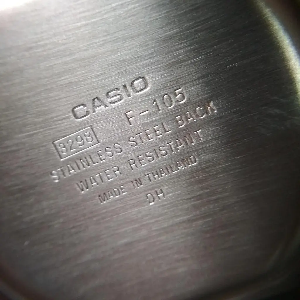 Годинник Casio F-105W-1AWYEF - фото 5