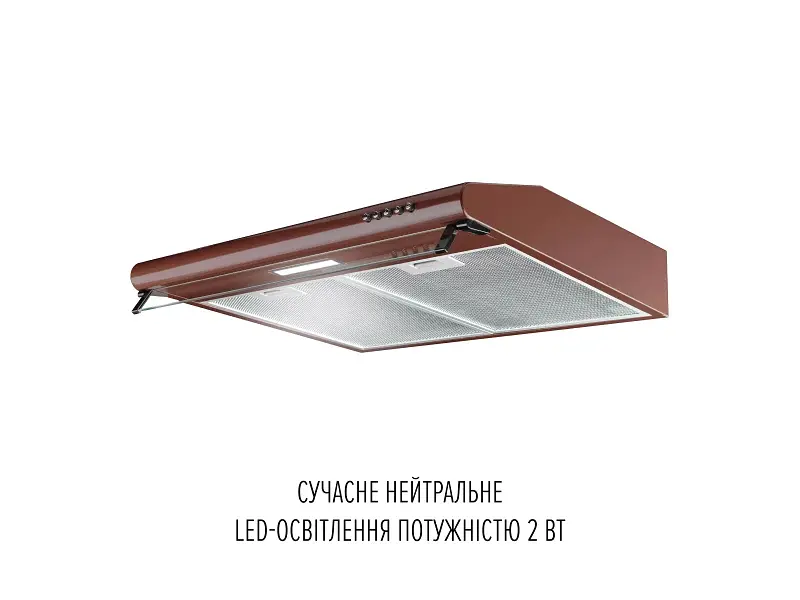 Витяжка Perfelli PL 6244 BR LED - фото 3