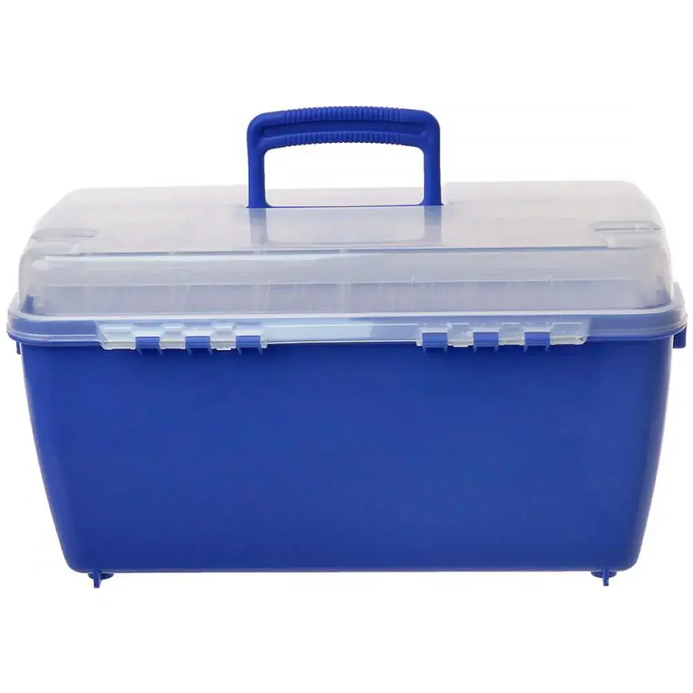 Ящик Meiho New City Luck 75 Tackle Box 390x214x212mm Blue - фото 3