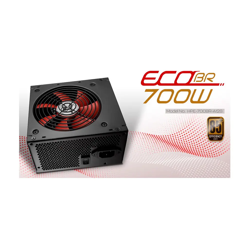 Блок живлення HighPower 700W (HPE-700BR-A12S) - фото 5