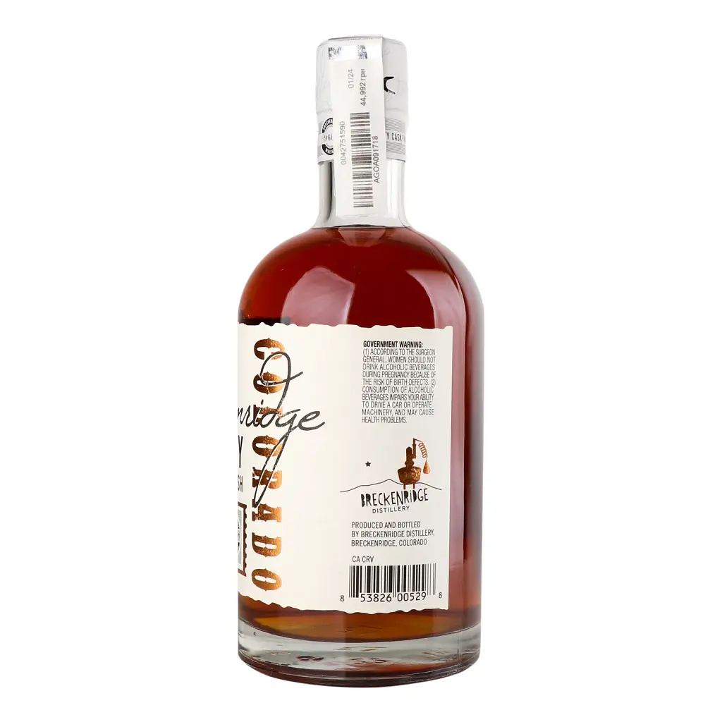 Віскі Breckenridge Port Cask Finish Bourbon Whiskey 45% 0.75 л - фото 2