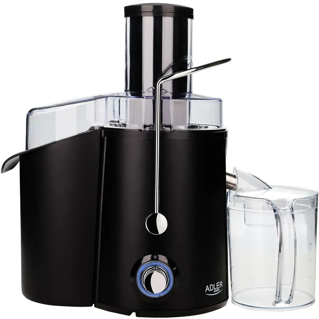 Соковижималка Adler AD 4127 black 1000Вт/контейнер для соку-1л/контейнер для м'якот-2л/і чорний (AD4127) - фото 9