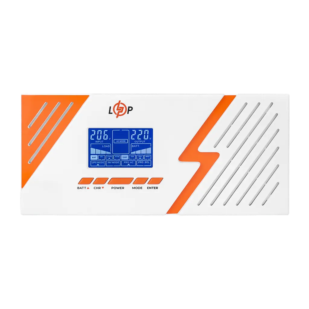 Комплект резервного питания LP (LogicPower) ИБП + мультигелевая батарея (UPS B1500 + АКБ MG 1800Wh) - фото 2