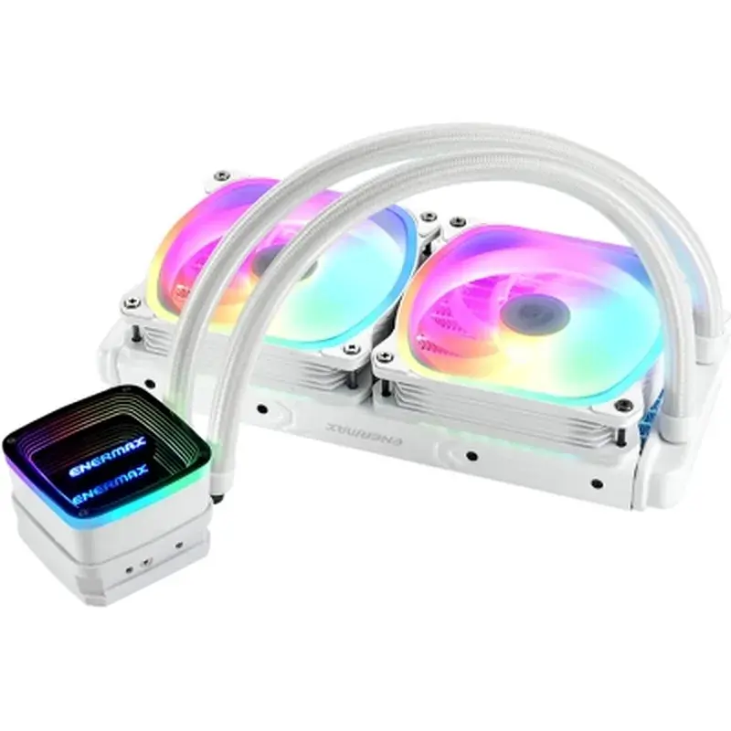 Система рідинного охолодження Enermax Aquafusion ADV 240 White ARGB (ELC-AQFA240-SQA-W) - фото 4