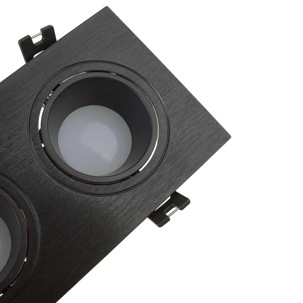 Світильник точковий Brille HDL-DT 95/2 GU5.3 BK MR16 36-439 - фото 4
