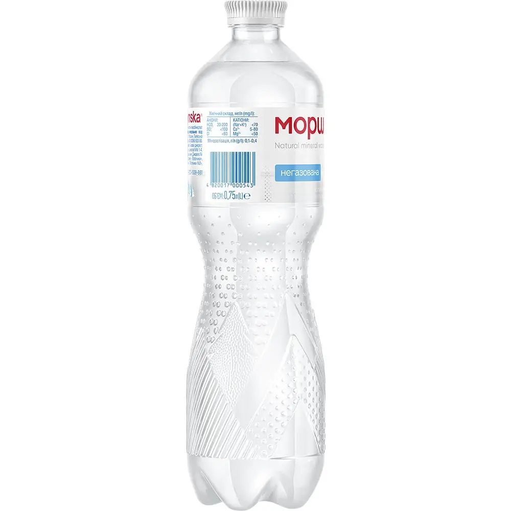 Упаковка мінеральної води Моршинська негазована 9 л (0.75 л x 12 шт.) - фото 3