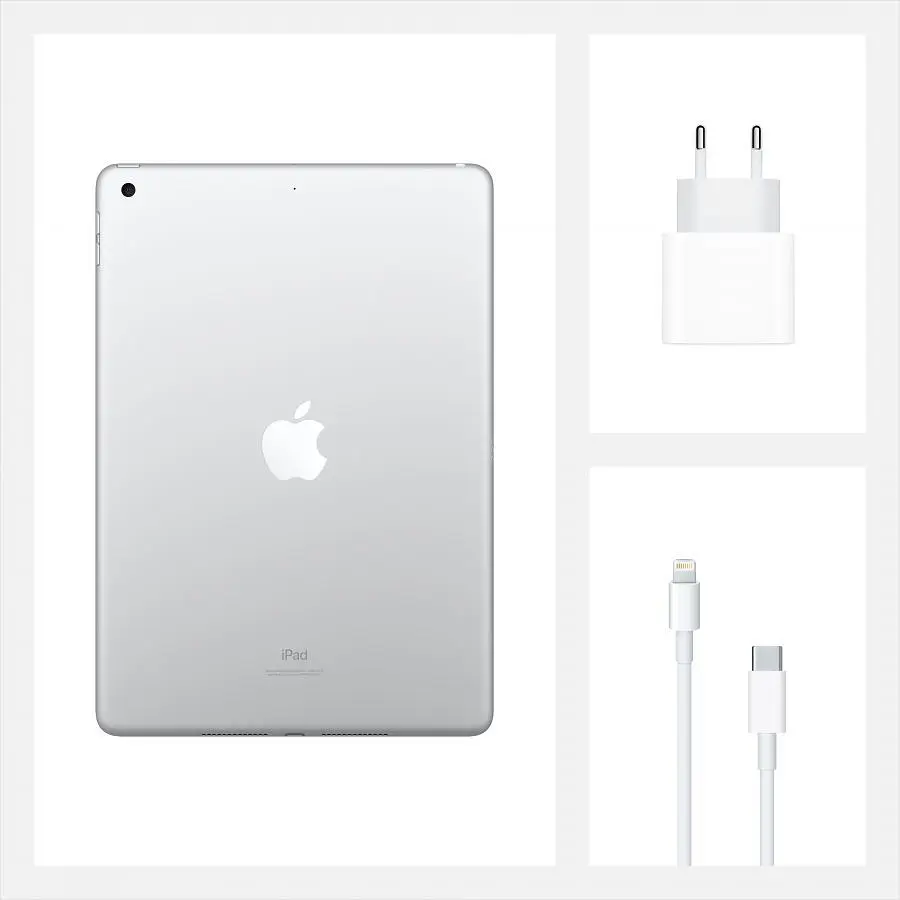Планшет Apple iPad 10.2" (8 Gen) Wi-Fi 32GB Model A2270 (Grade B) Silver - фото 4