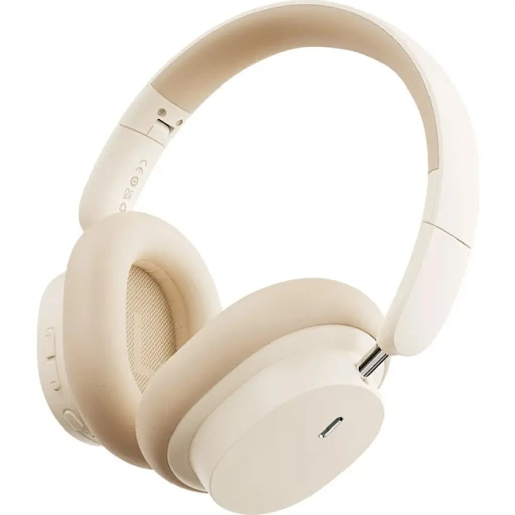 Навушники Baseus Bowie D05 Encok Wireless Cream White (NGTD020202) [102395] - фото 2