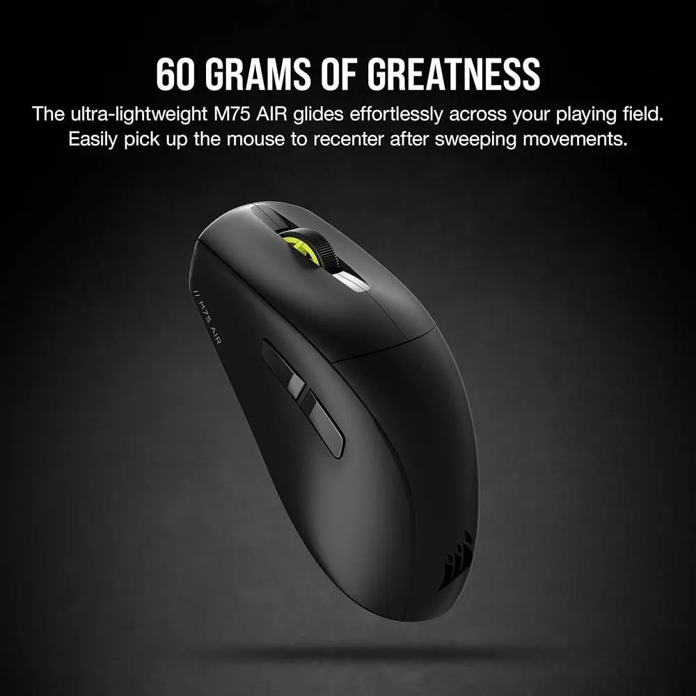 Миша Corsair M75 AIR Wireless Black (CH-931D100) - фото 6