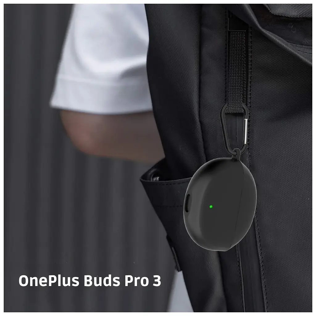Чохол для навушників BeCover для OnePlus Buds Pro 3 Black (714835) - фото 6