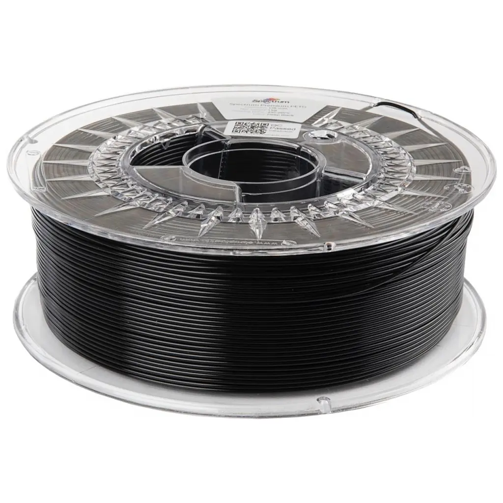Пластик для 3D-принтера Spectrum PET-G Premium 1.75 мм 1 кг Black, Deep RAL9017 (80056) - фото 2