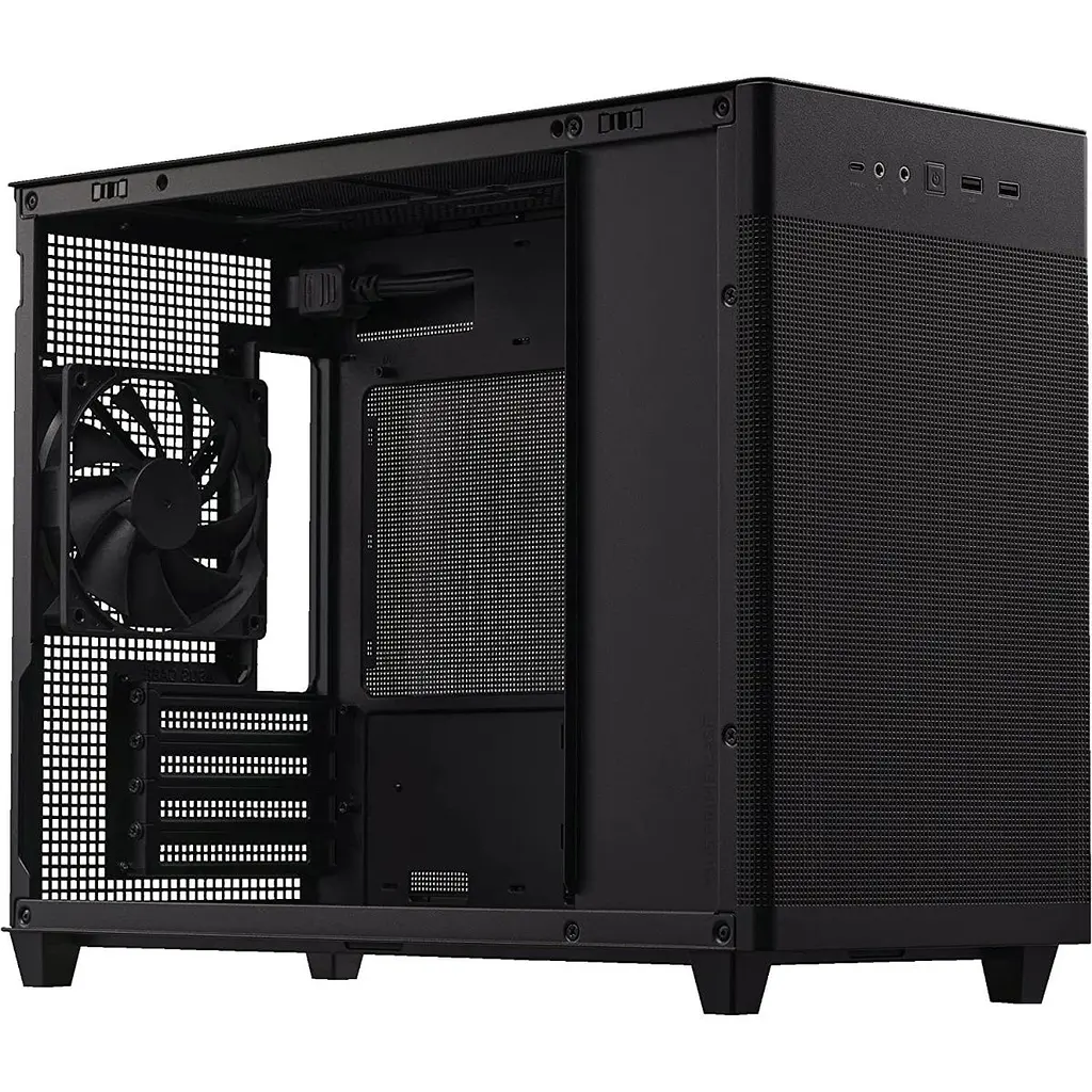 Корпус Asus Prime AP201 Black (90DC00G0-B39000) [134516] - фото 4