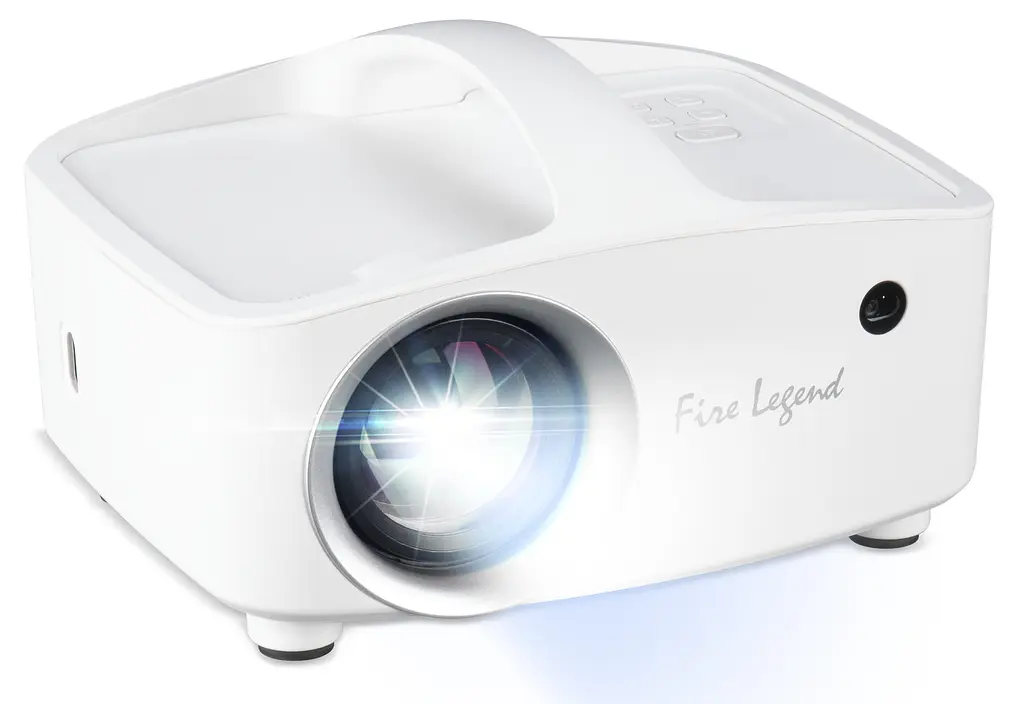 Проектор Acer AOpen QF13s FHD 350 lm LED 1.37 Wi-Fi серый Whale TV - фото 3
