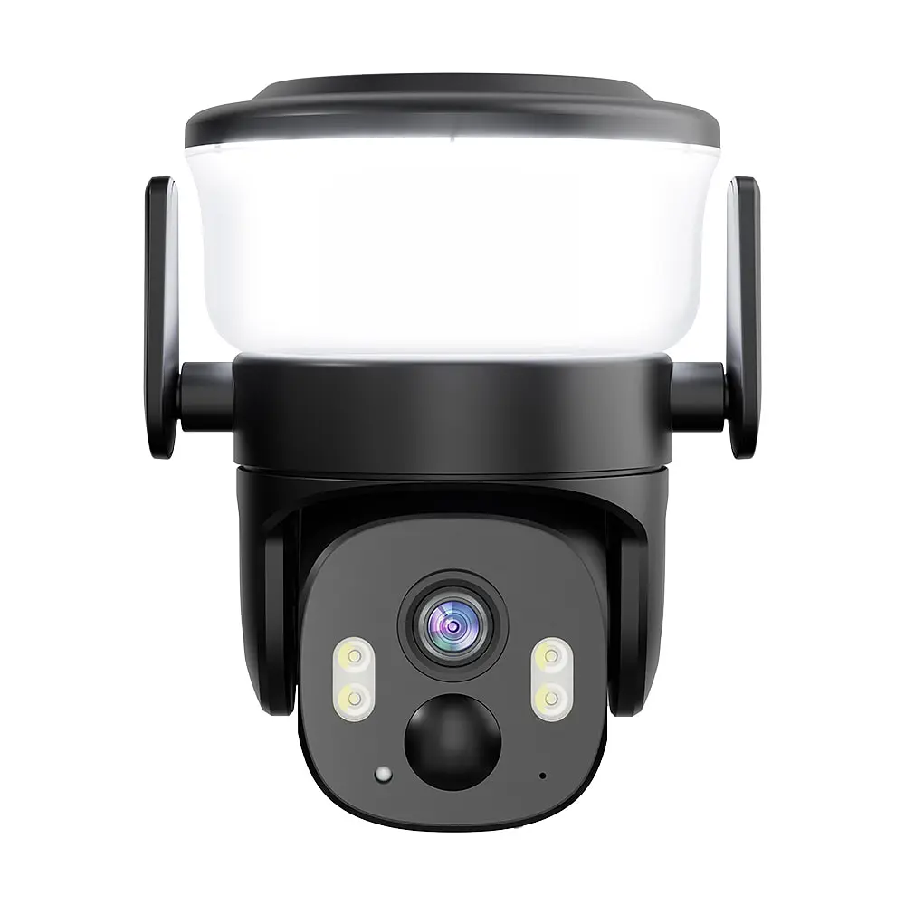 IP PTZ-відеокамера автономна з WiFi, прожектором та сонячною панеллю 3Mp Light Vision VLC-6103WLS Black (Lamp+Solar) (CareCam Pro) f=3.6mm, на акумуляторних батареях (75-00351) - фото 2