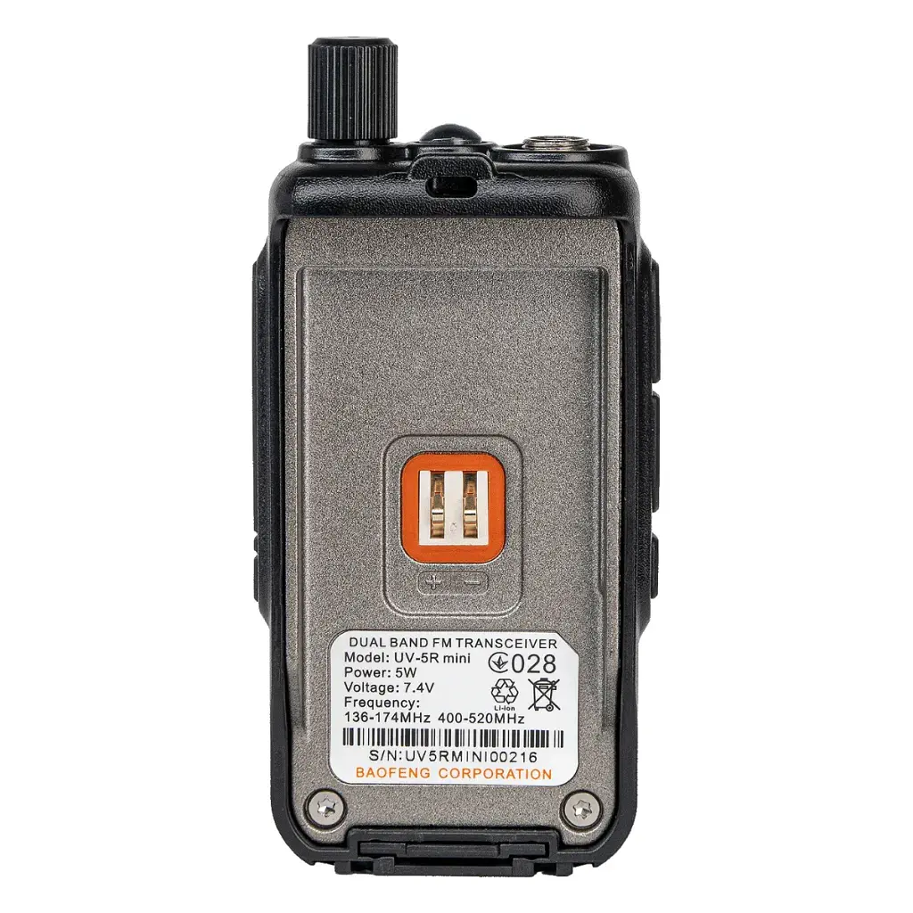Портативна рація Baofeng UV-5R_MINI_Black_Single - фото 5