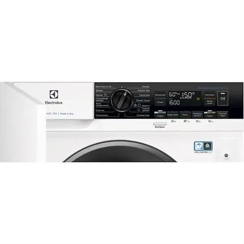 Стиральная машина Electrolux EW7W3R68SI, встраиваемая с сушкой/ 8 кг (4 кг)/ 1600 об. в мин./А (EW7W3R68SI) - фото 2