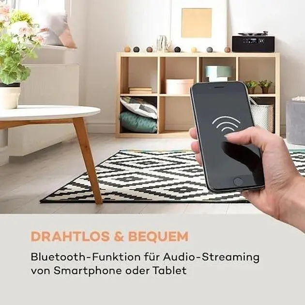 Проигрыватель винила Auna Connect Vinyl Cube (10034557) - фото 4