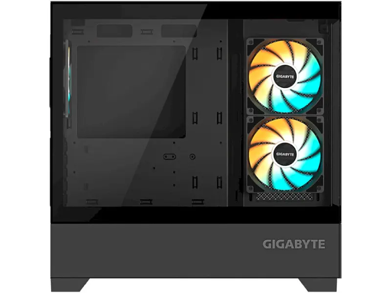Корпус Gigabyte C201 Panoramic Black (GB-C201P) - фото 3