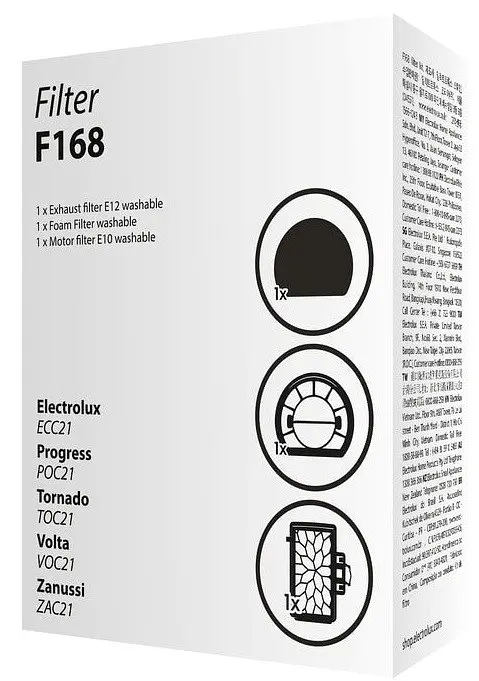Фільтр для пилососу Electrolux F168 (6769237) - фото 4
