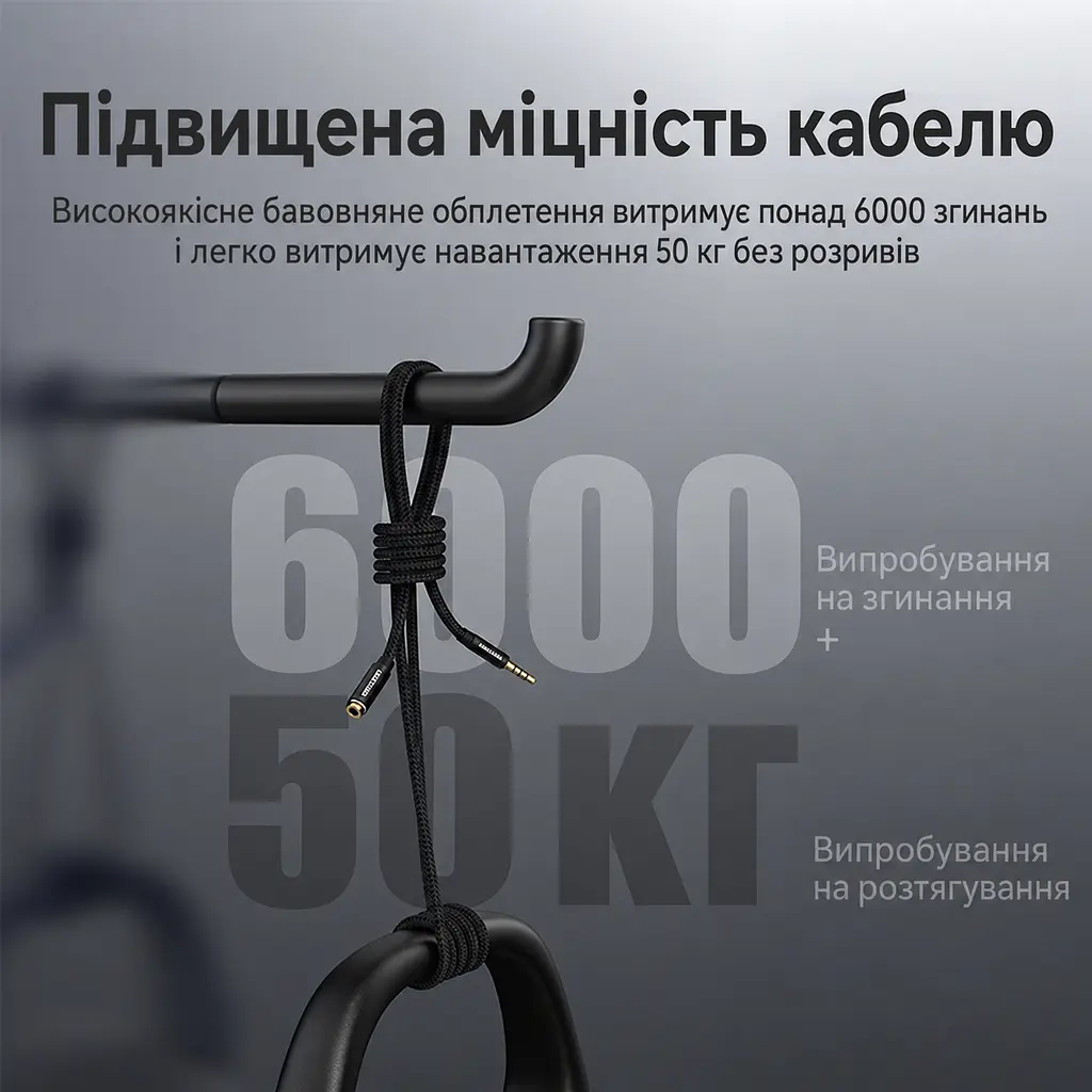 Аудиоудлинитель Vention 10 м 3,5 мм TRRS штекер на гнездо с поддержкой микрофона гарнитуры через совместимое комбинированное гнездо с сохранением управления кнопками совместимой гарнитуры в хлопковой оплётке с позолоченными контактами чёрный (BHCBL) - фото 12