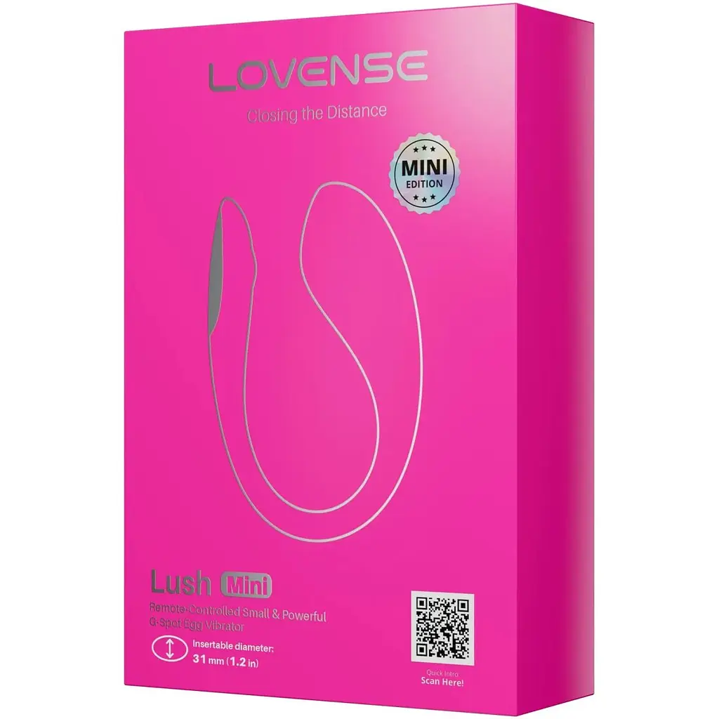 Мини смарт-виброяйцо Lovense Lush Mini - фото 8