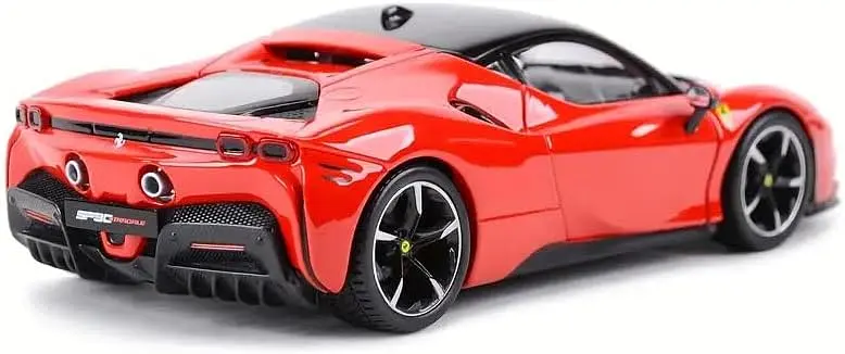 Машинка Rastar Ferrari SF90 Stradale на управлении 1:24 красная 97600 - фото 4