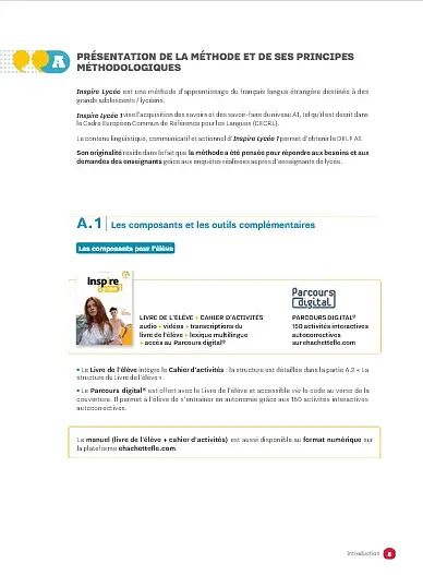 Inspire Lycee. Niveau A1. Guide pedagogique - фото 4