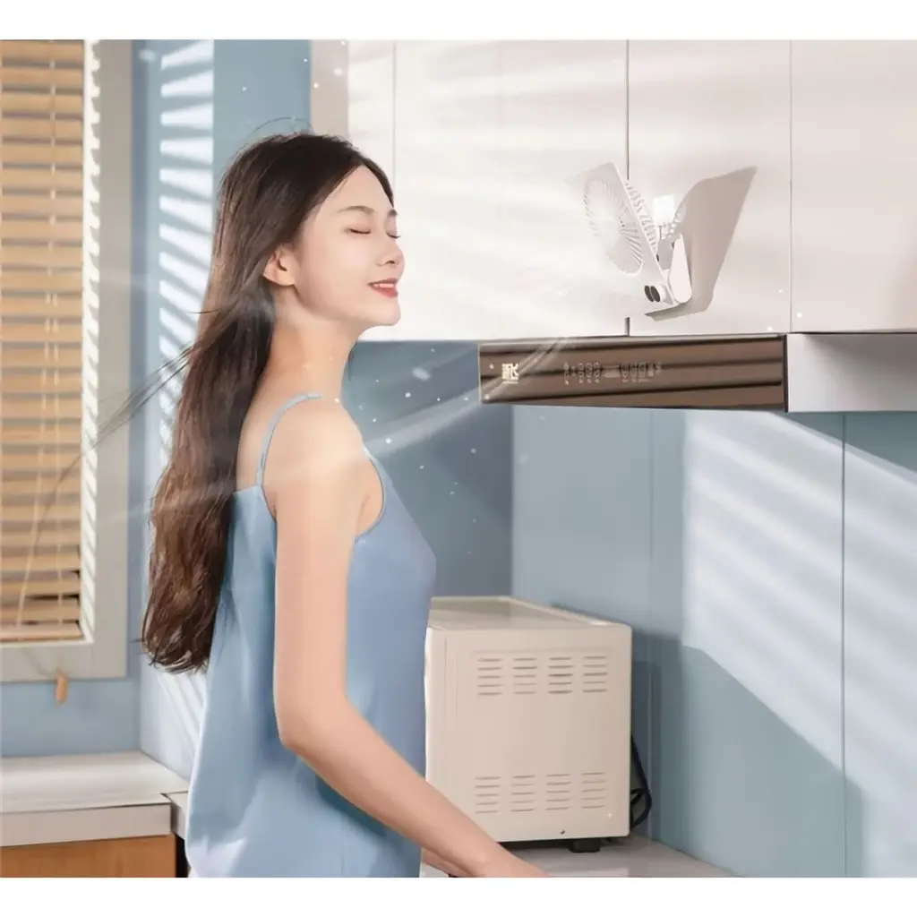 Портативний вентилятор DK WT-N15 White [136040] - фото 3