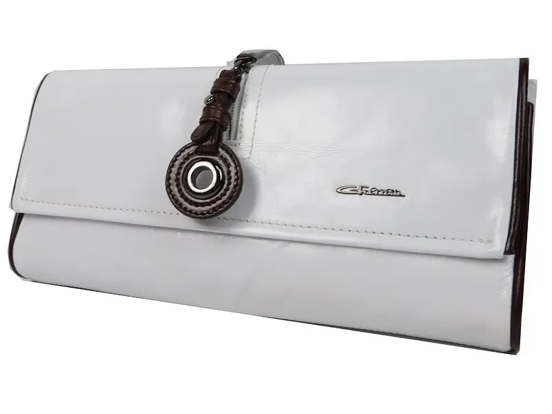 Жіночий шкіряний клатч Giorgio Ferretti 31,5х15,5х4 см sum0021355 - фото 2