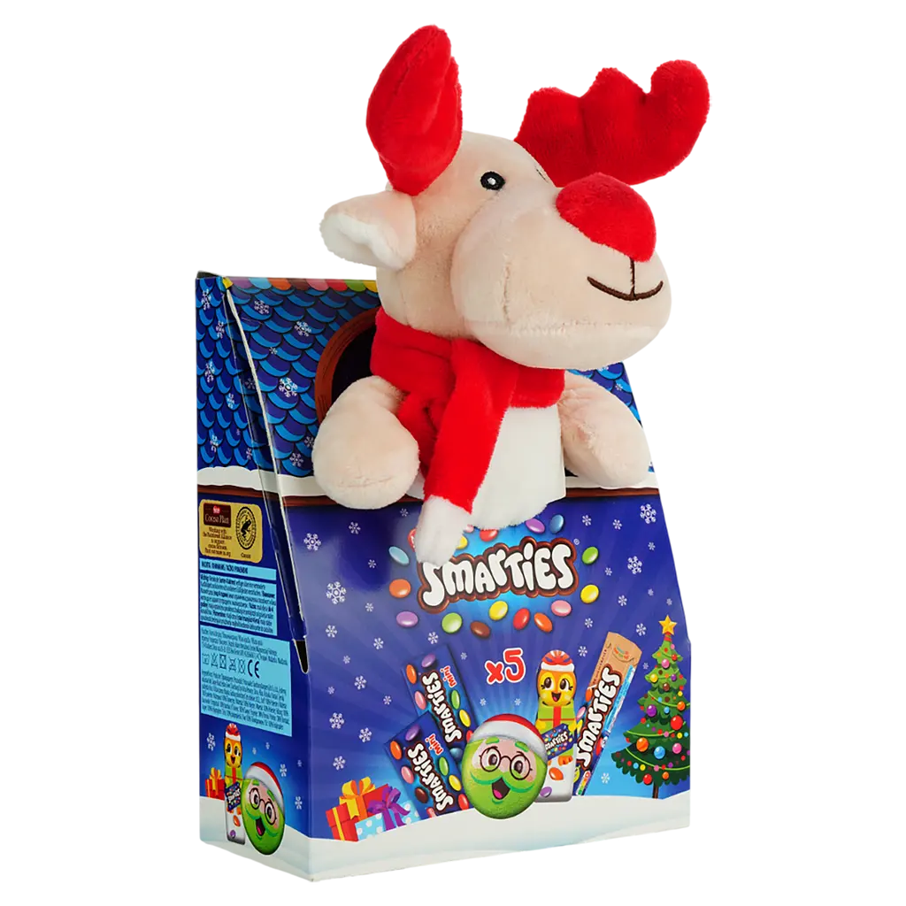 Новорічний подарунковий набір кондитерських виробів Smarties Іграшка 95 г - фото 2