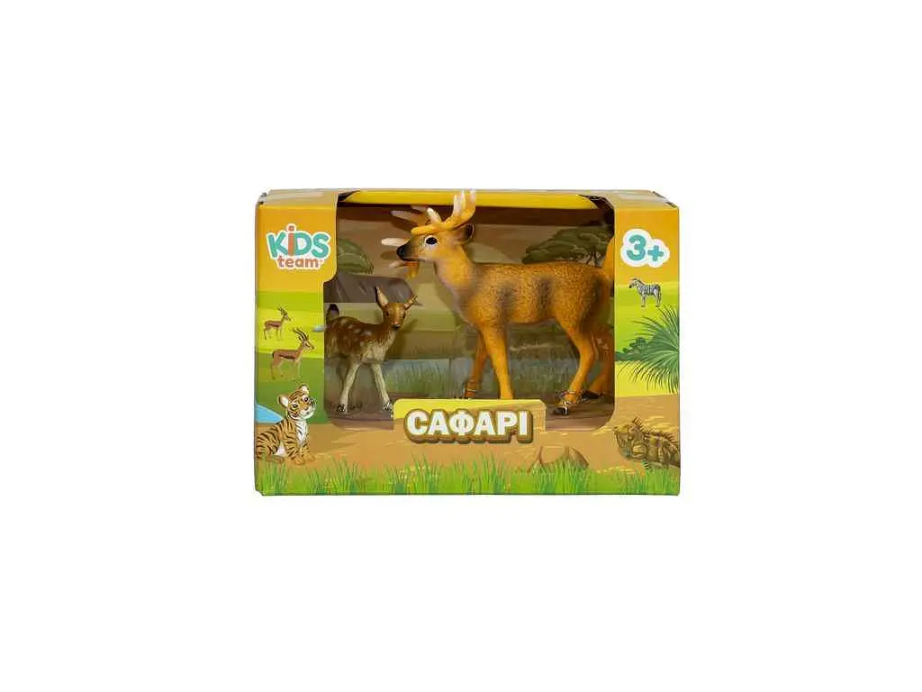 Набір тварин KIDS TEAM ANIMALS в асортименті Сафарі Q9899-A38 - фото 5