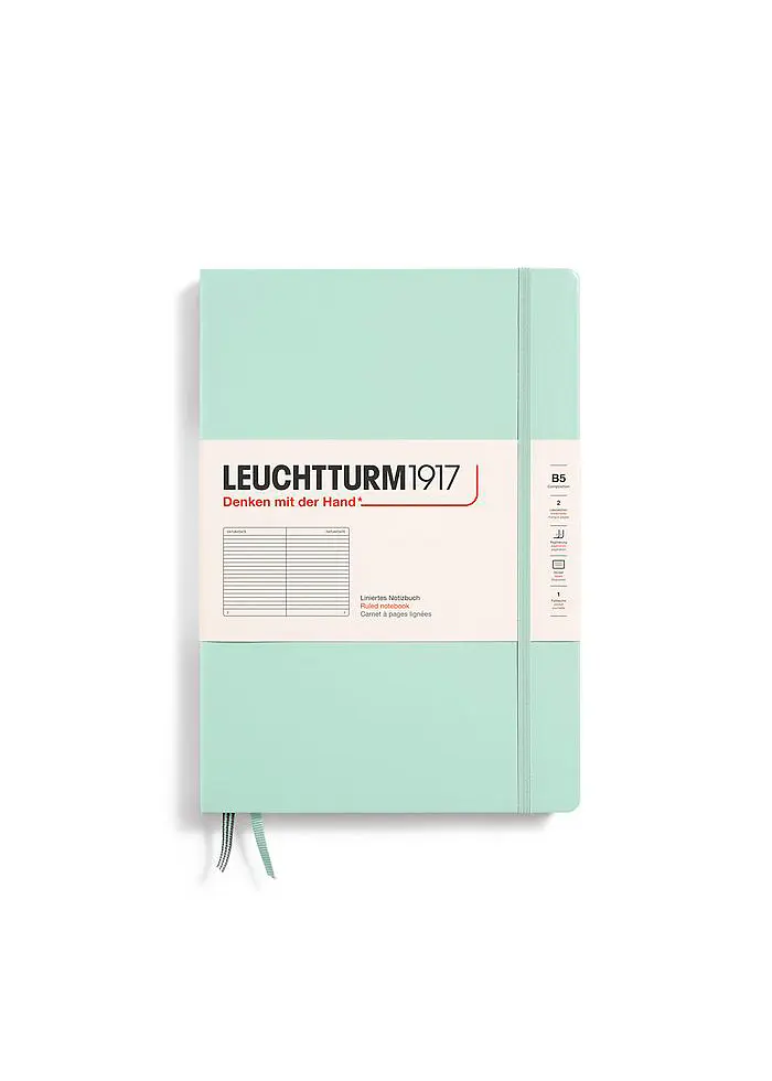 Блокнот Leuchtturm1917 Composition (B5) Mint Green Лінія (370283) - фото 6