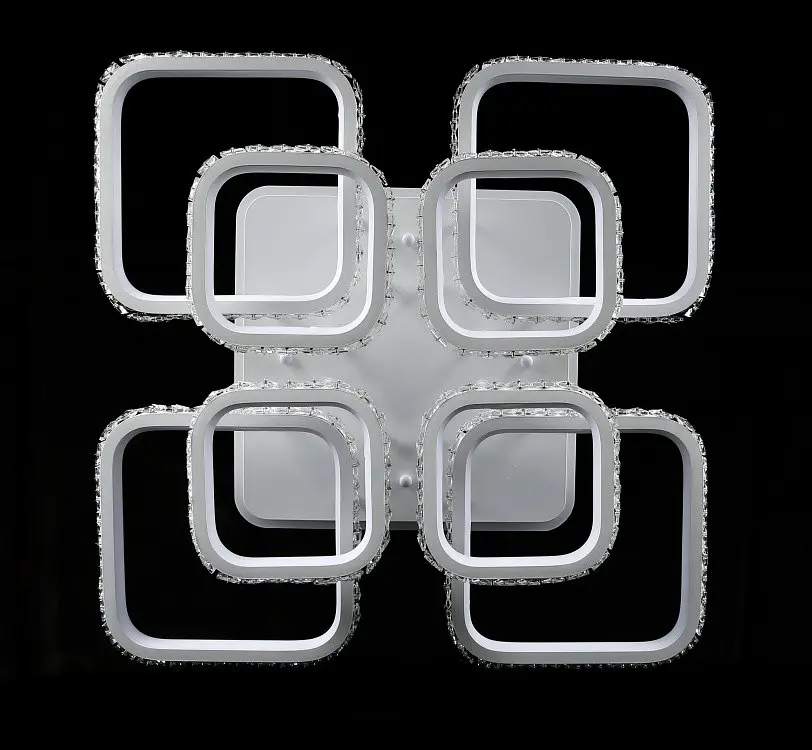Стельова LED люстра з пультом і нічником Splendid-Ray 30-4023-13 - фото 7