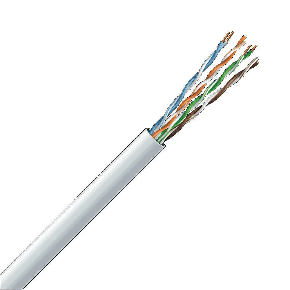 Кабель вита пара Dialan UTP Cat.5E 4PR CU мідь (100 МГц) PVC Indoor 305 метрів
